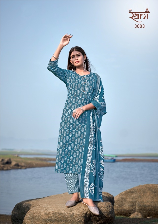 Readymade Daily wear Cotton printed Suit fabric wholesale below 500 Solanki Textiles