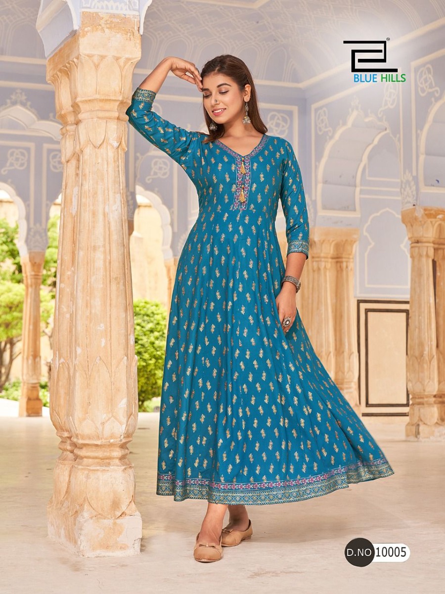 Gown kurti online hot sale