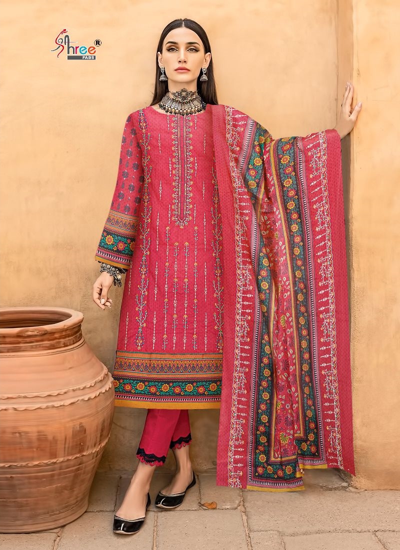 Shree fabs BIN SAEED LAWN COLLECTION vol 2 Shop Latest Collection
