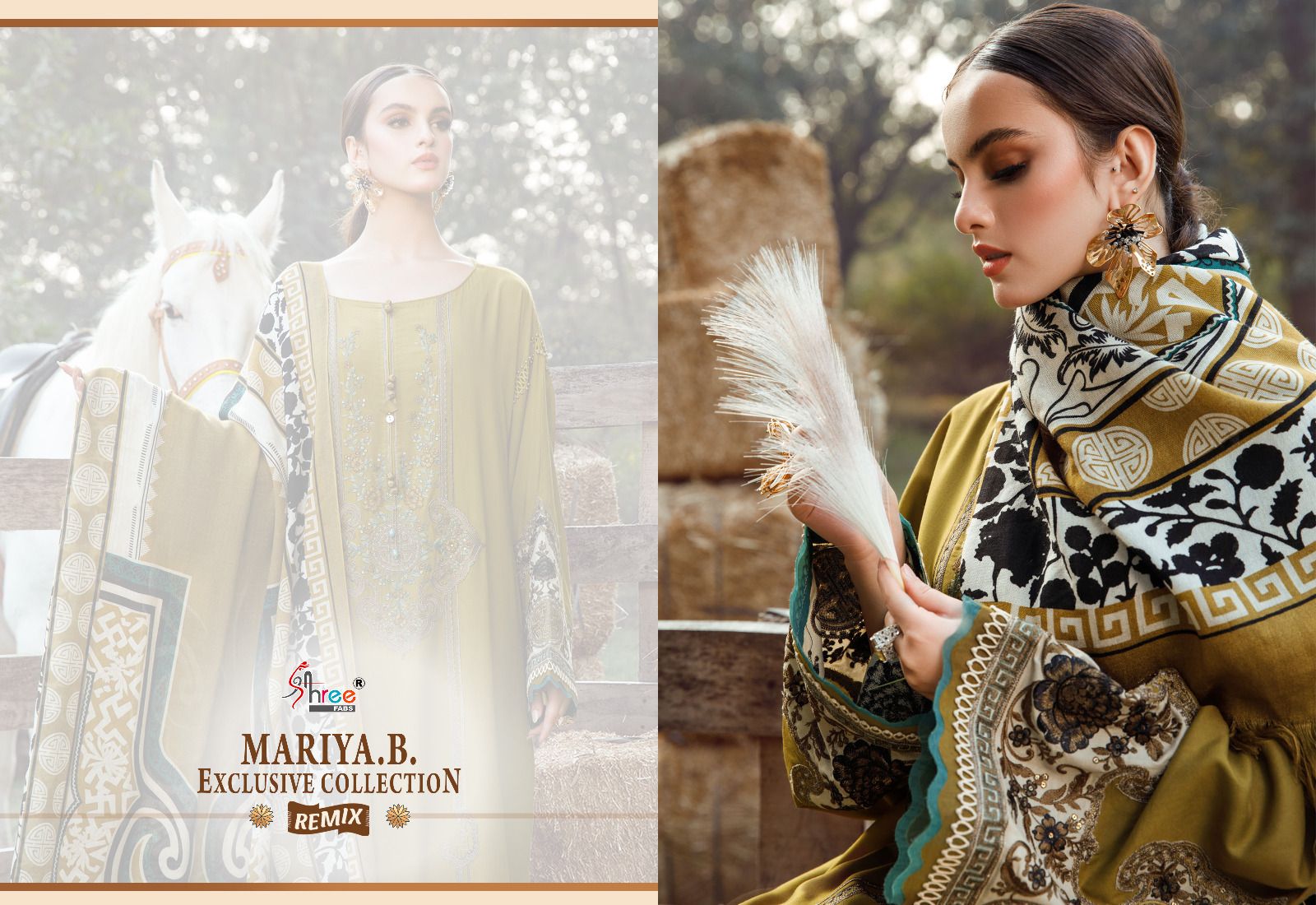 Shree Mariya B Exclusive Collection Remix Cotton Dupatta Pakistani