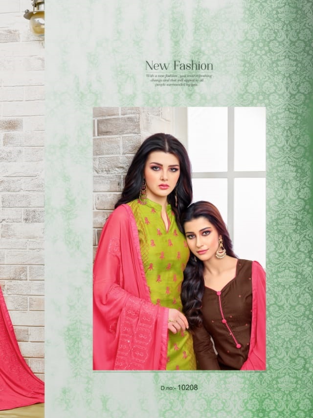 Double top churidar sales materials online shopping