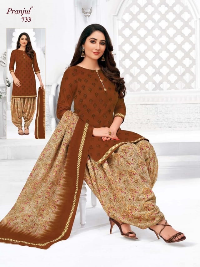 Pranjul cotton new arrivals dress material wholesale