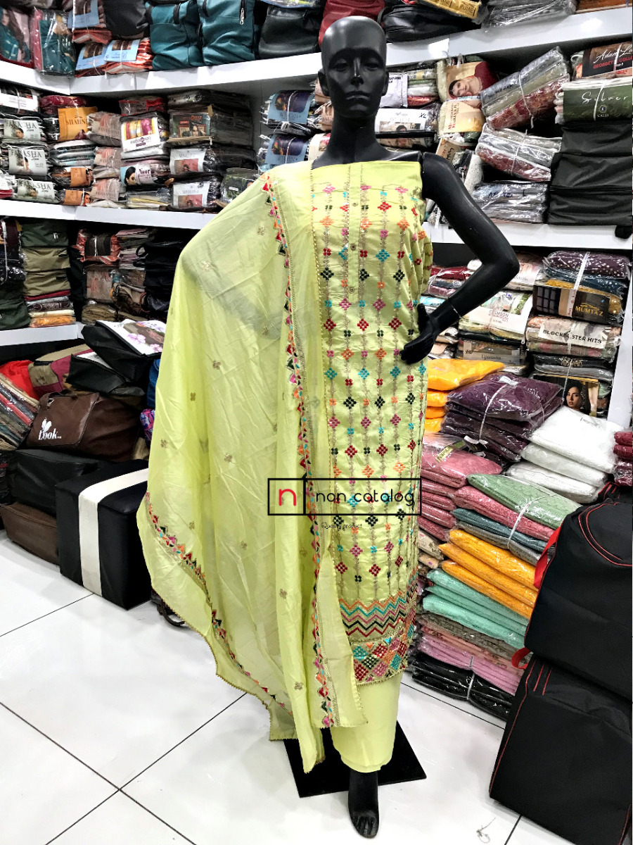Dupatta and Top Work 128