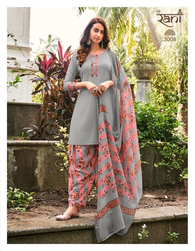 Rani Sofiya Patiyala Stitched