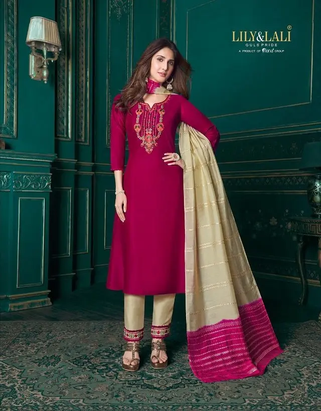 Lily and Lali Meera Stitched