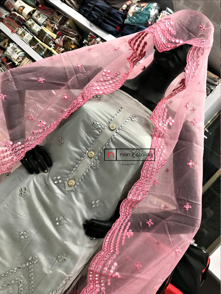 Dupatta and Top work 132