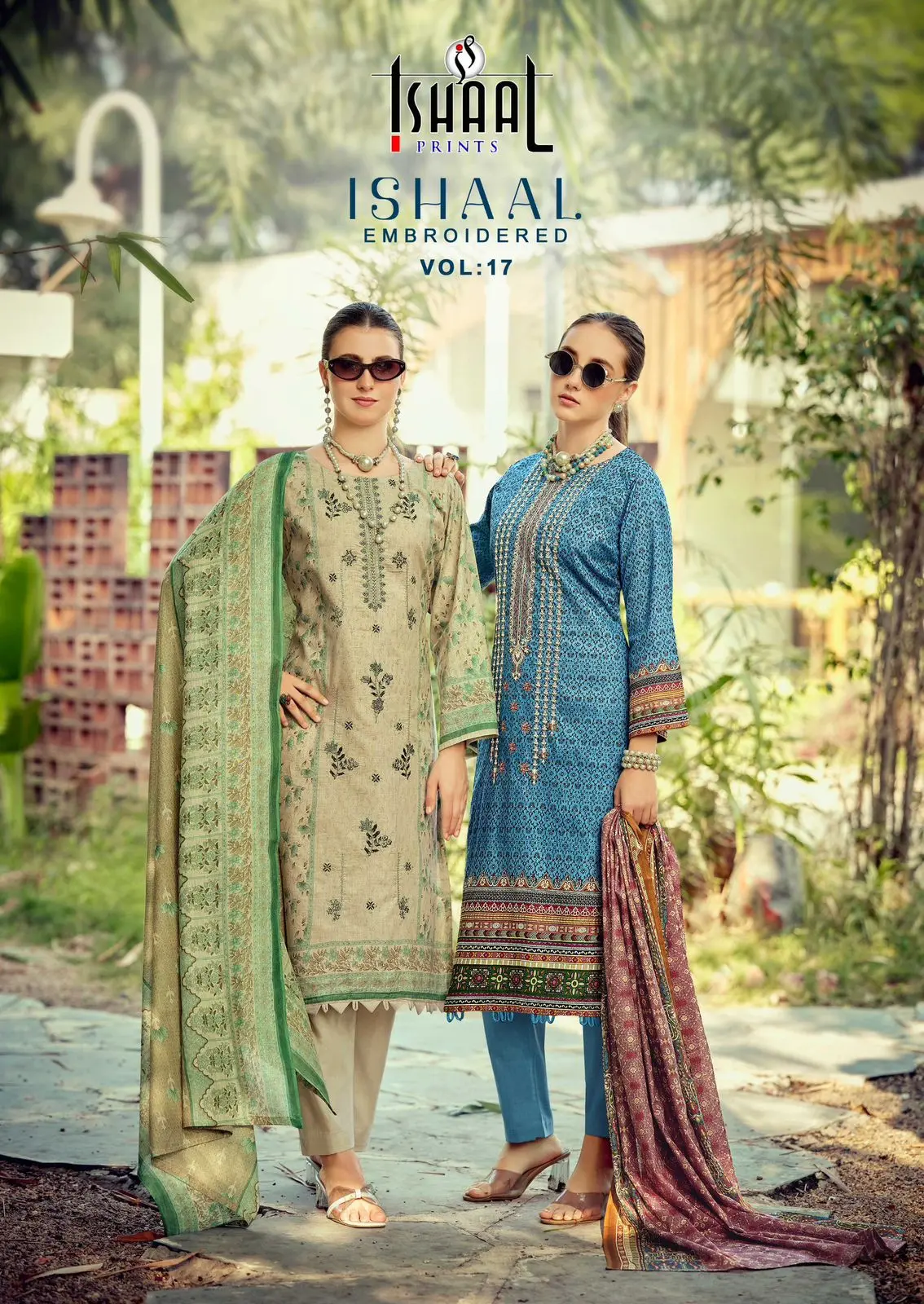 ISHAAL EMBROIDERED VOL 17