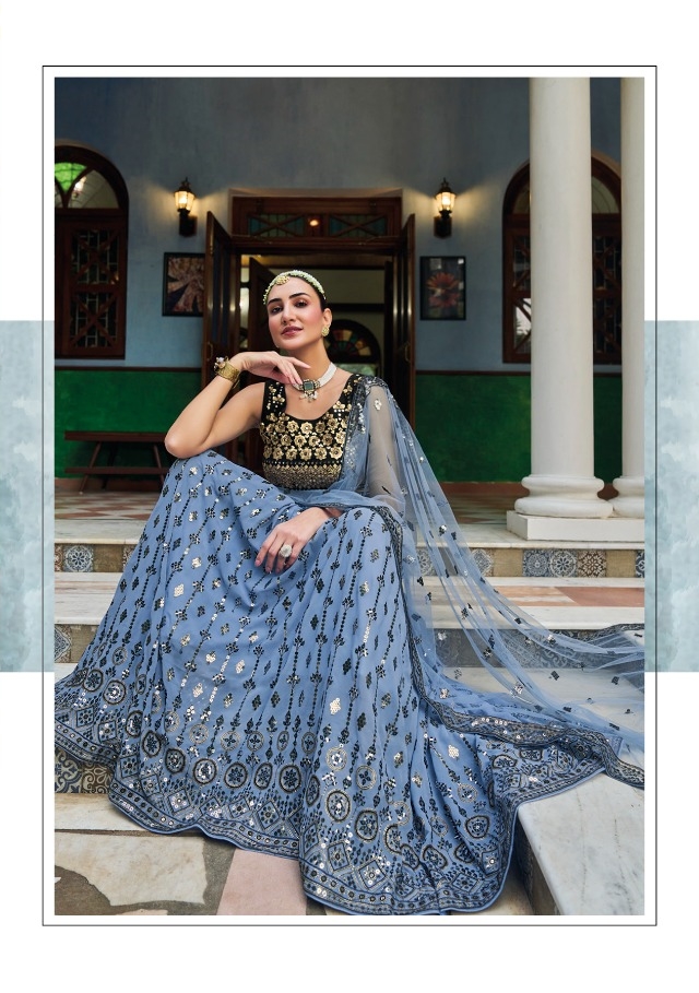 SANSKAR STYLE ALISHA FANCY LEHENGA WHOLESALERS IN SURAT TEXTILE MARKET -  textiledeal.in