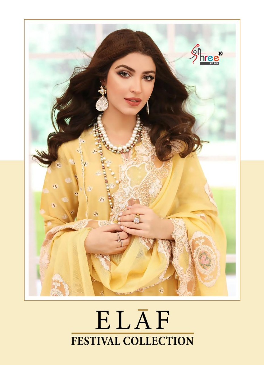 SHREE FABS ELAF FESTIVAL COLLECTION with open images